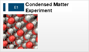 E1 Condensed Matter (Experiment)